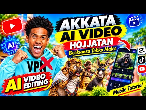 Akkataa AI video itti Hojatan|How to Generate Long Ai Video