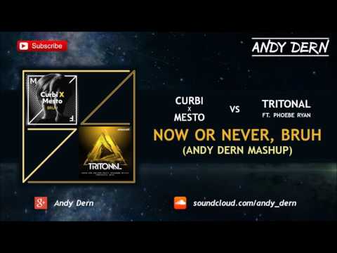 Curbi X Mesto Vs. Tritonal ft. Phoebe Ryan - Now Or Never, BRUH (Andy Dern Mashup)