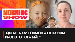 Mãe da bebê Alice reclama de memes com a filha