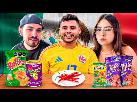 TASTING THE SPICIEST SWEETS IN THE WORLD 🌶 | With JuanGuarnizo and LaParce