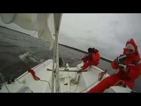 Hunter 22 sailboat gopro