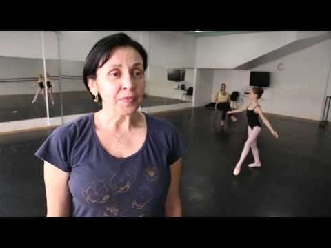 Professora Guiomar Boaventura e bailarina Ana Luiza Sartini