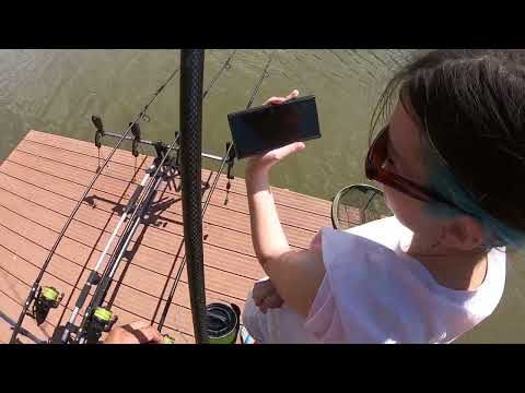 Pescuit la crap pe balta GRUIU alaturi de fata mea....partida ANIVERSARA