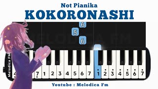 Download lagu 心做し (Kokoronashi) - GUMI | Not Pianika   MIDI mp3