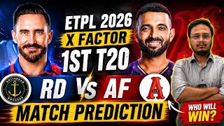 Rotterdam Dockers vs Amsterdam Flames 1st Match Prediction | RTD vs ADF 1st Match ETPL Prediction