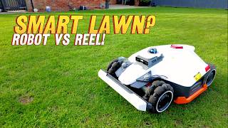 Robot Mower + Reel Mower… The Perfect Combo? / No wires, No RTK installation / Mammotion Luba 3 AWD