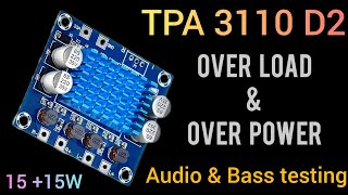 Download lagu TPA3110D2 Audio board | Over Load & Over Power Audio test mp3 Download lagu TPA3110D2 Audio board | Over Load & Over Power Audio test mp3