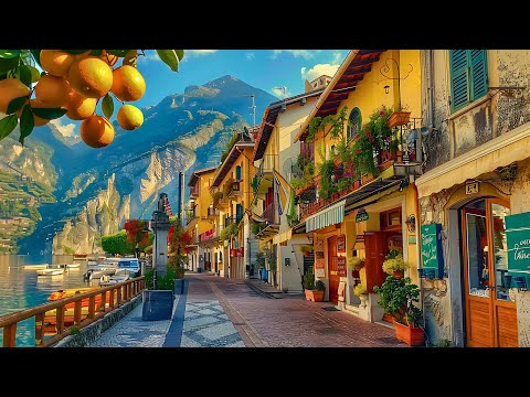 LIMONE SUL GARDA - THE MOST PRETTIEST PLACES IN THE WORLD -  LAKE GARDA , ITALY [4K]