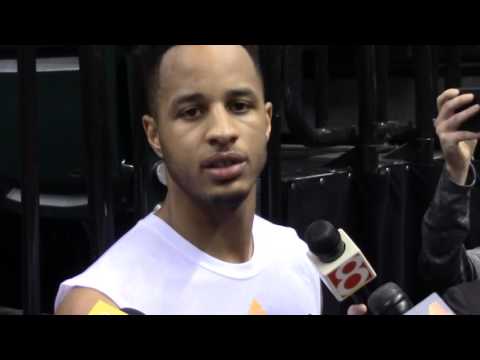 Vince Edwards Addresses the Media Following his Pre-Draft Workout