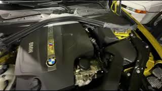 Austin Yellow 2017 BMW M2 Engine Compartment