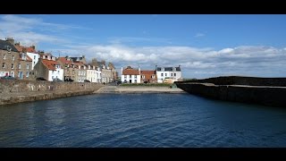 Winter Morning Drive Through Cellardyke East Neuk Of Fife Scotland