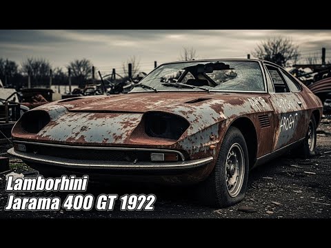 Thumbnail for ASMR Car Restoration Lamborghini Jarama 400 GT 1972 | Full Abandoned to Factory-New Rebuild by Lamborghini 400 GT