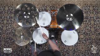 Video thumbnail for Sabian 18" XSR O-Zone Crash Cymbal - 1118g (XSR1800B-1042820Q) by Memphis Drum Shop