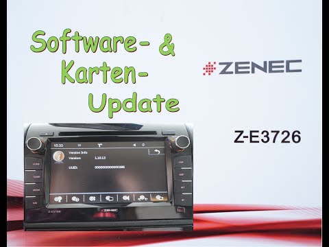 Zenec-E3726 Softwareaktualisierung & Kartenupdate