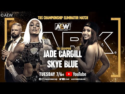 Jade Cargill (c) vs Skye Blue / AEW TBS Title Eliminator Match / AEW Dark #125 / WWE 2K19