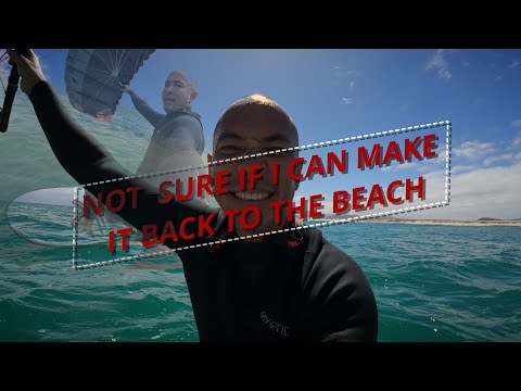 Session Log 1/2025: Lightwind Parawing Session at Flag Beach