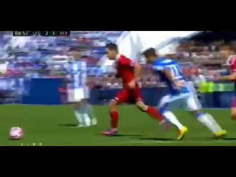 Sarabia Gol  Leganes Vs Sevilla 2-3 Liga Santander