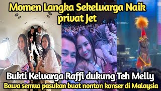 Download lagu Momen Langka Keluarga Raffi Pergi Bareng naik privat Jet demi dukung melly goeslaw ke Malaysia mp3
