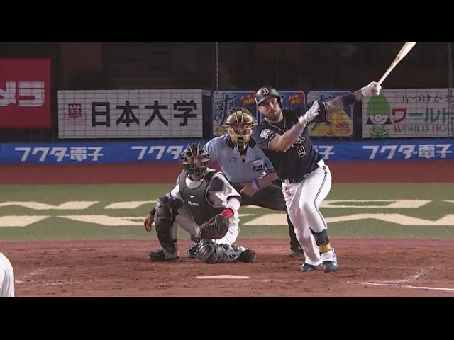 【3回表】 打撃絶好調!! バファローズ・ロメロの同点タイムリー!! 2019/8/30 M-B