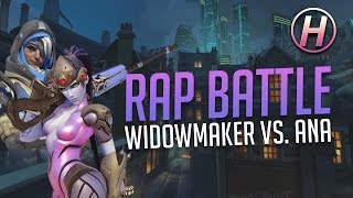 [Overwatch] WIDOWMAKER VS ANA: Rap Battle With Voice Lines