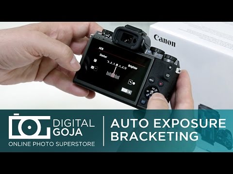 Canon M5 Auto Exposure Bracketing | Canon EOS M5 FAQ Video
