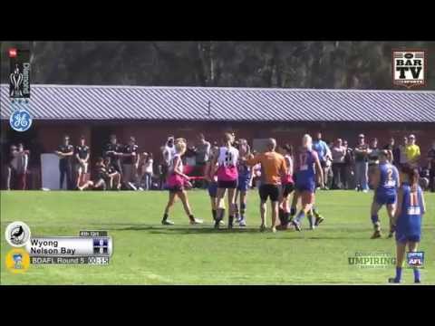 2015 GE Womens BDAFL - Round 5 - Wyong v Nelson Bay
