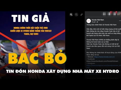 Honda Việt Nam bác tin đồn xây dựng nhà máy sản xuất xe hydro tại Trà Vinh
