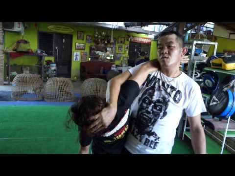 Sangtiennoi Outside Counter to Inside Clinch Position - Patreon Preview