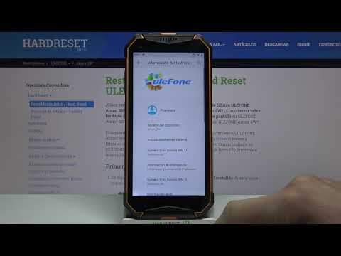 Cómo saber el IMEI de ULEFONE Armor 3W - saber el número de serie