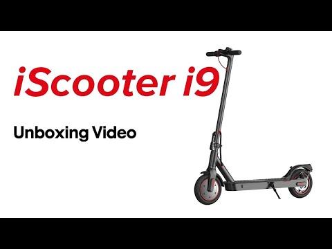 How to Assemble i9 New entry-level Electric Scooter | iScooter i9 Unboxing