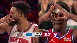 LeBron James - Philadelphia Sixers - New York Knicks