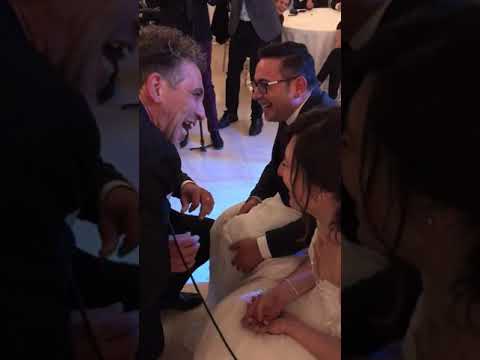 il lancio della giarrettiera animato dai kaskà in modo diverso dal solito!