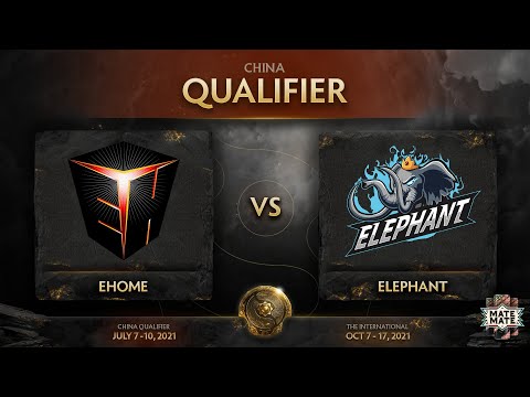 Elephant vs EHOME | TI10 CN Qualifier | Playoff | Bo3 | LINEBETMN