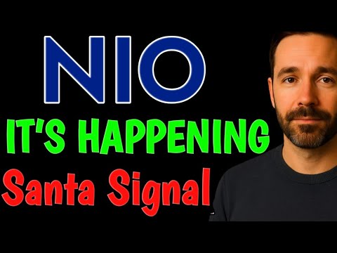 NIO Just Flashed the "Santa Signal" It Could be Massive 🚀 NIO STOCK ANALYSIS BUY OR SELL PRICE NOW