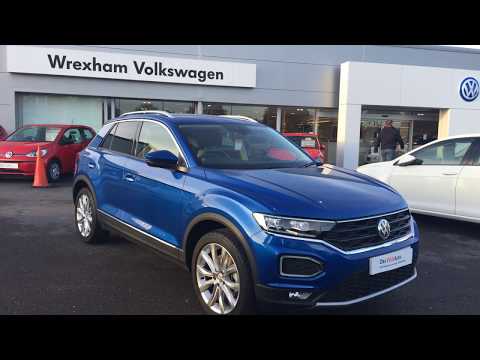 CY19KLZ T-ROC 2017 2.0 TDI SEL 150PS 4MOTION @ Wrexham Volkswagen