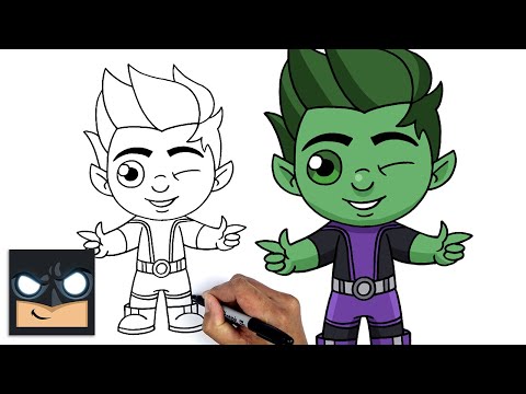 How To Draw Fortnite | Beast Boy