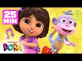 Every New Song From Dora W Boots 25 Minute Compilation Of Preschool Songs Dora Friends