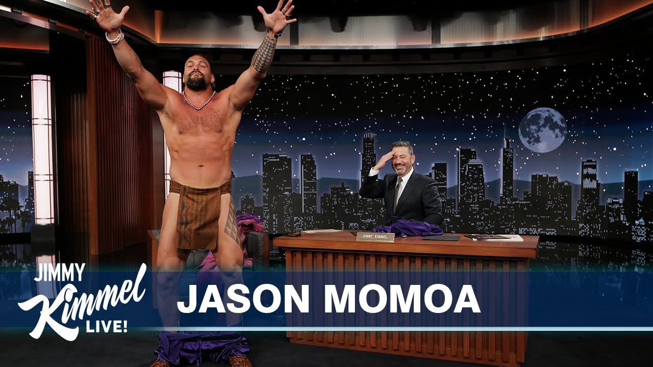 Jason Momoa Strips Down to Traditional Hawaiian Malo, Talks About New Tattoo & Working with LeBron - YouTube