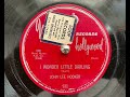 John Lee Hooker - I wonder little darling