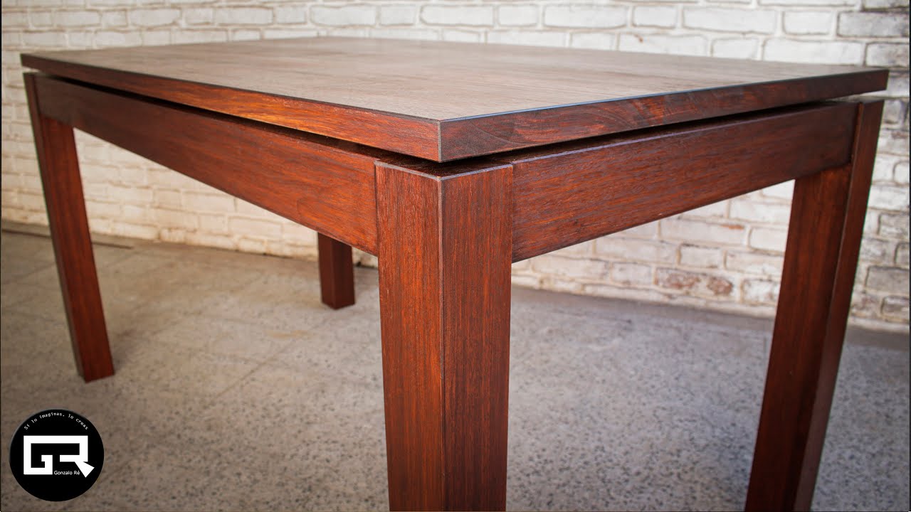 INCREÍBLE MESA de COMEDOR MODERNA [FLOTANTE] | MAKING DINING TABLE