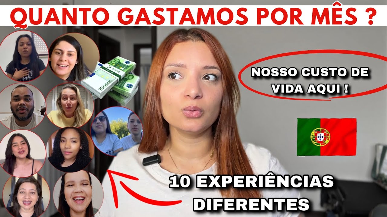 CUSTO DE VIDA EM PORTUGAL 🇵🇹 💶 AINDA COMPENSA??