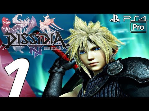 Dissidia Final Fantasy NT - Gameplay Walkthrough Part 1 - Story Campaign (PS4 PRO) Full Game