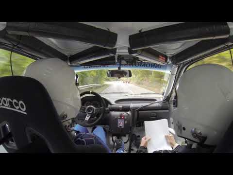 Rally Bulgaria 2018 SS2 Aladja manastir St. Vladimirov Ch. Subev Opel Astra onboard