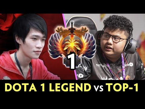 DotA All-Stars LEGEND vs TOP-1 Rank — Yaphets vs Armel