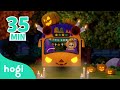 Wheels On The Halloween Bus Halloween Sing Along Learn Colors Compilation Pinkfong Hogi