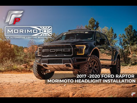 We crashed our 2020 Ford Raptor into another Raptor - How to install Morimoto XB LED Lights Raptor