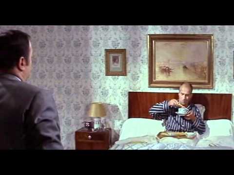 Breakfast in Bed with Louis de Funès (Fantomas 1964)