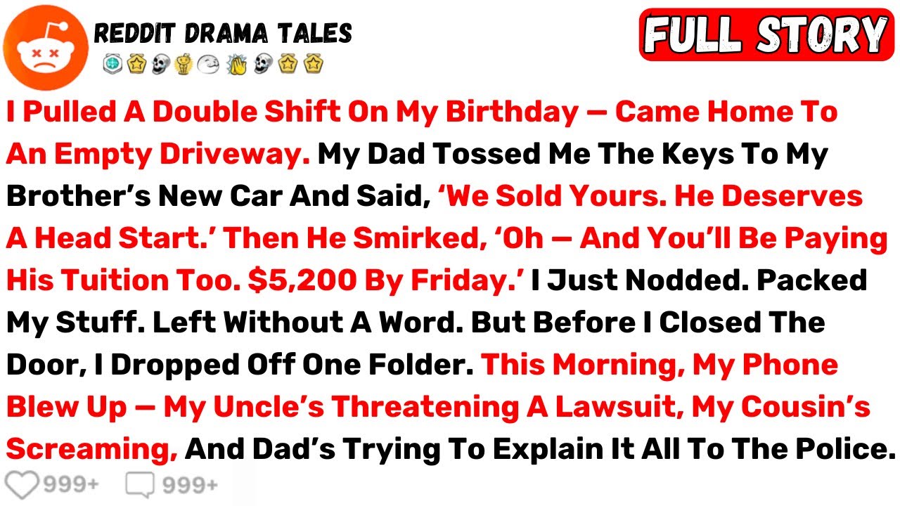 I Pulled A Double Shift On My Birthday — Came Home To An Empty Driveway... - Best Reddit Stories