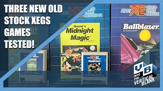 Three Atari XEGS Games Opened and Tested