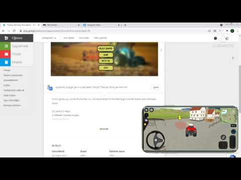 Tractor Farming Simulation Video